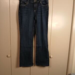 Kut from the Kloth Dark Blue Baby  Boot Cut Jeans (0546A1)